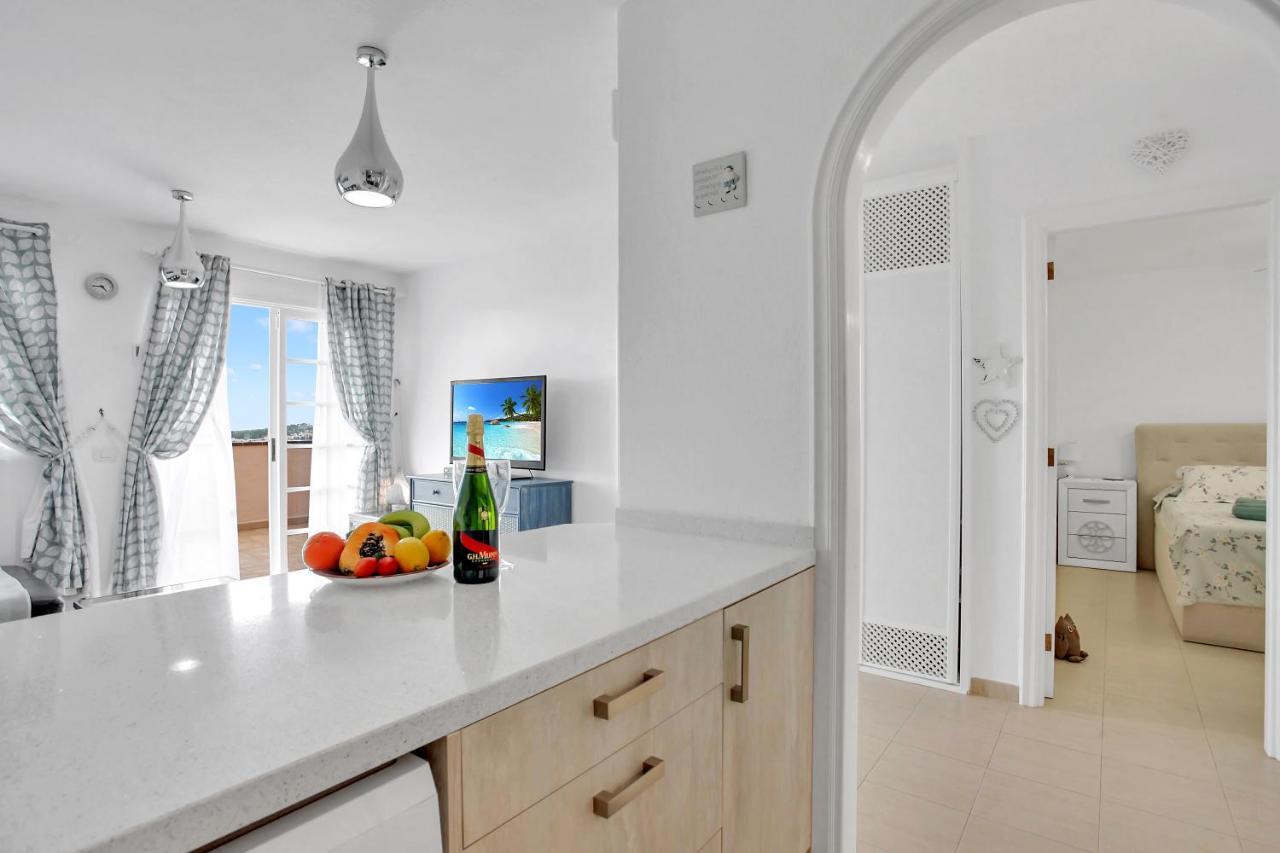 Top Floor, Sea View, Huge Terrace, Heated Pool, Garage 로스크리스티아노스 외부 사진